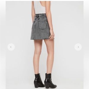 All Saints Skirts Allsaints Us Size 2 Lexi Denim Skirt Vintage 90s Silhouette